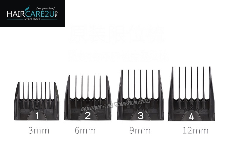 6 Pack Wahl 2223 / 2228 Attachment Guide Comb Set