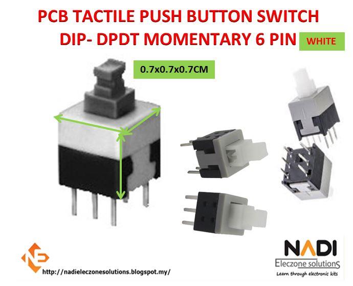 6 pin push button momentary switch arduino uno compatible nadieleczone 1704 21 nadieleczone@6