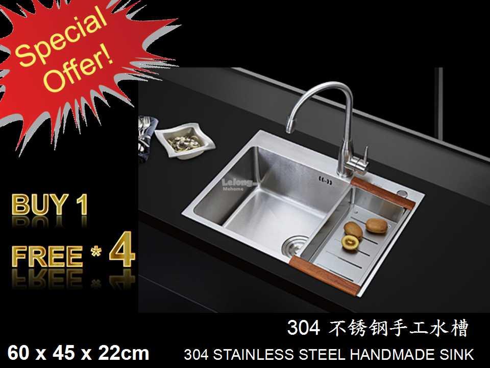 6045 Handmade 304 Stainless Steel End 12 26 2018 11 15 Pm 6045 Handmade 304 Stainless Steel Kitchen Sink