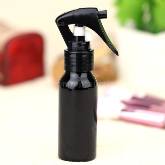 60ml Mini Solid Aluminium Spray Bottle Water Hairdresser Pot Perfume Soap Gard