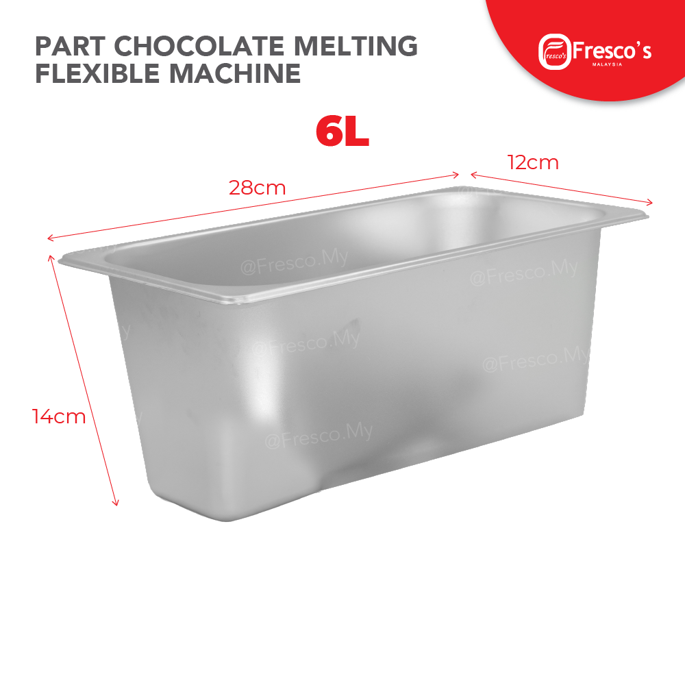 6L Bowl Chocolate Melting Warmer Flexible Machine Commercial