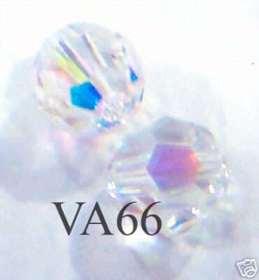 6mm #5000 Swarovski Round 24pcs Crystal AB
