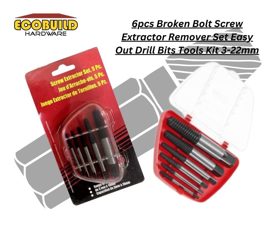 6pcs Screw Extractor Set