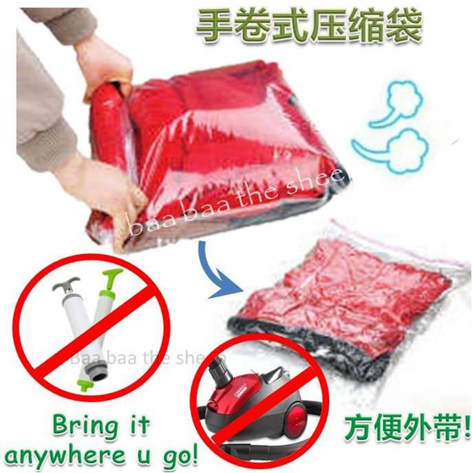 Vacuum Bags For Travel Trend Compression Vacuum Bag 2pcs 7 Ply Quality Handroll Travel Stora End 3 15 2019 11 58 Pm