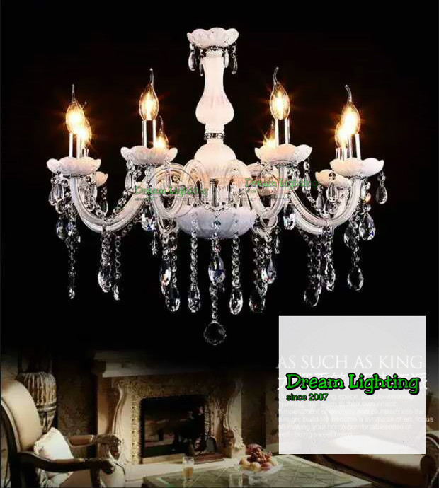 8 Arm Full Crystal Chandeliers Lig End 3 10 2020 32 Pm 8 Arm Full Crystal Chandeliers Lights Fixture Ceiling Light Glass