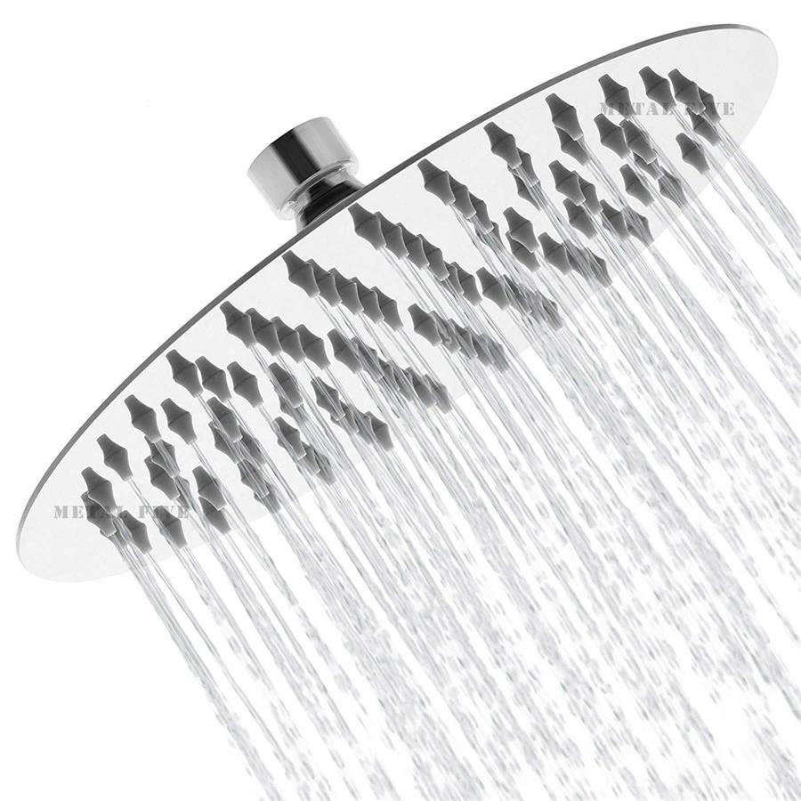 8 Inch Round Rainfall Shower Head 3 End 1 20 2019 43 Pm 8 Inch Round Rainfall Shower Head 304 Stainless Steel