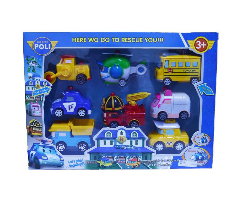 robocar poli toy set