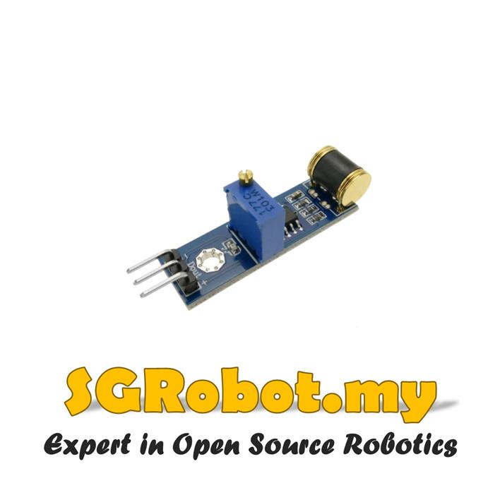 801S Vibration / Shock Sensor Sensitivity Adjustable Analog Output