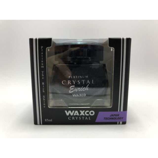 85ml WAXCO Car Perfume Platinum Crystal Enrich Shine Black Musk White