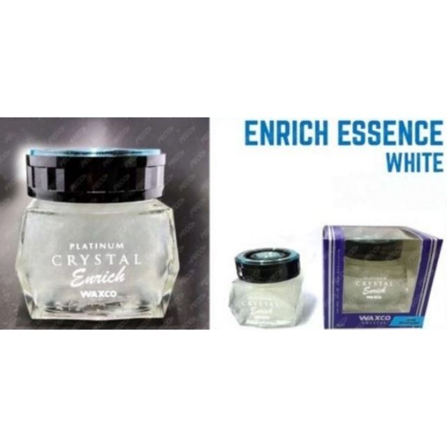 85ml WAXCO Car Perfume Platinum Crystal Enrich Shine Black Musk White