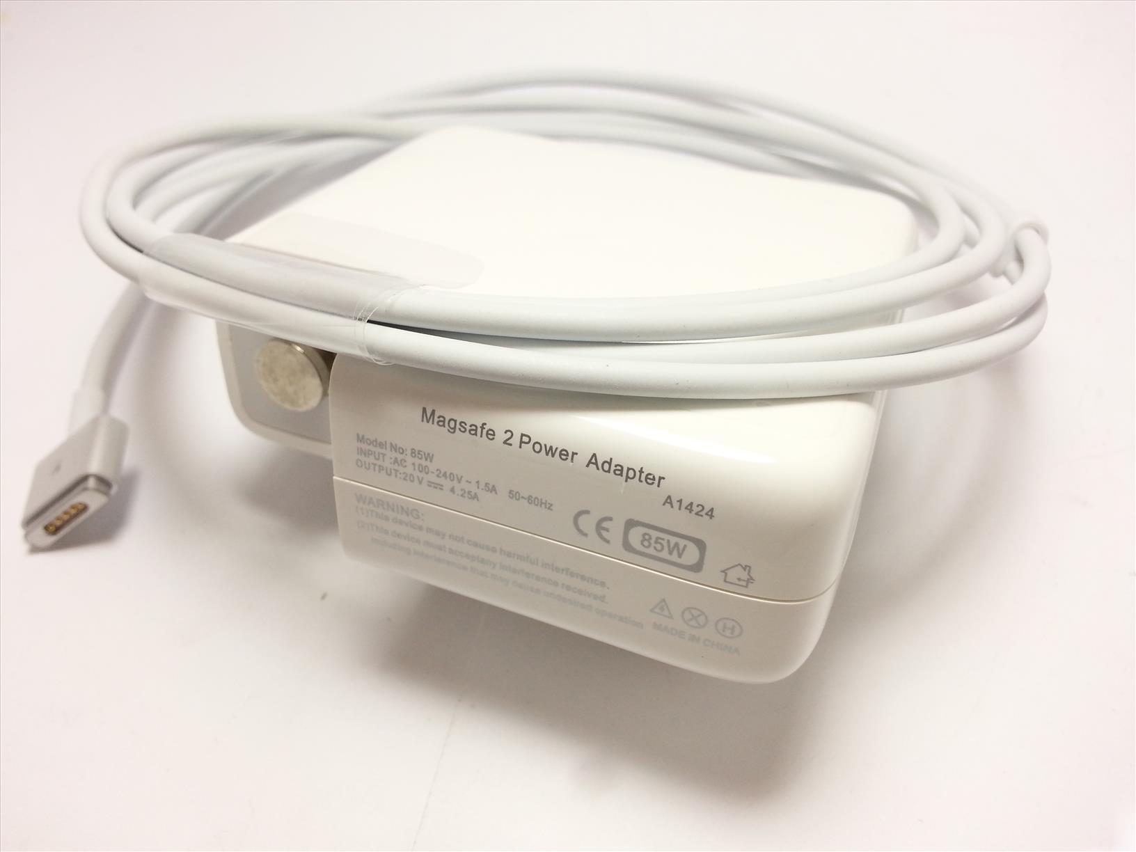 85W Apple MacBook 13'-15' A1424 Magsafe 2 Power Adapter Charger