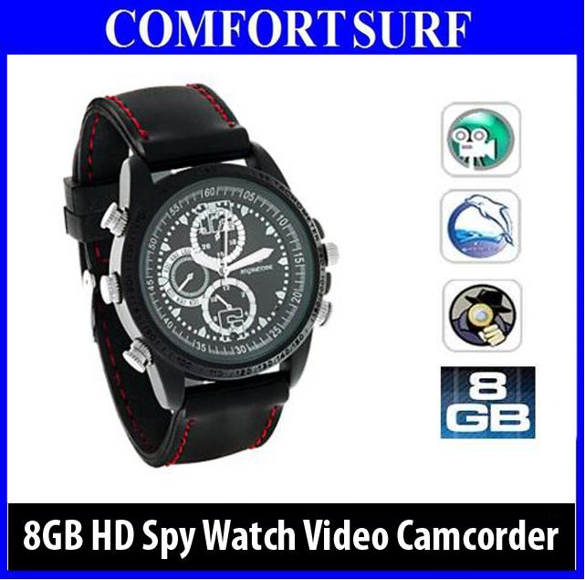 8gb spy dvr camera watch