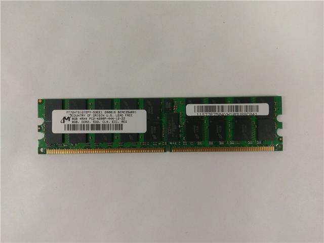 8GB Micron MT72HTS1G72PY-53EE1 Memory RAM, 4Rx4 PC2-420