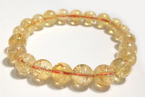 citrine crystal beads