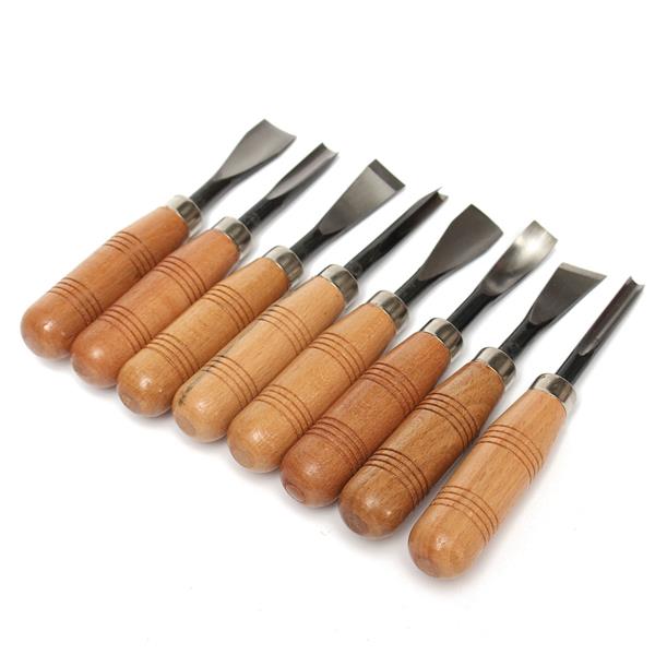 8pcs WOODPECKER Graver Woodcarving Kn (end 8/2/2018 5:15 PM)