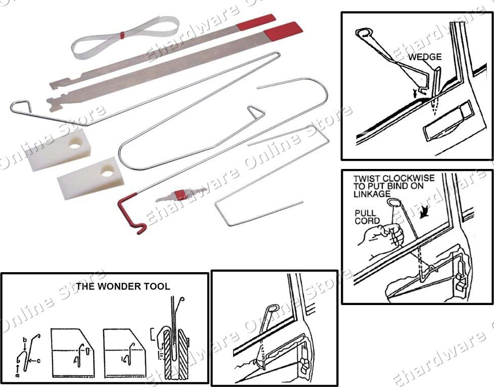 9 Pieces Universal Car Door Lock Out End 8 11 2020 5 02 Am