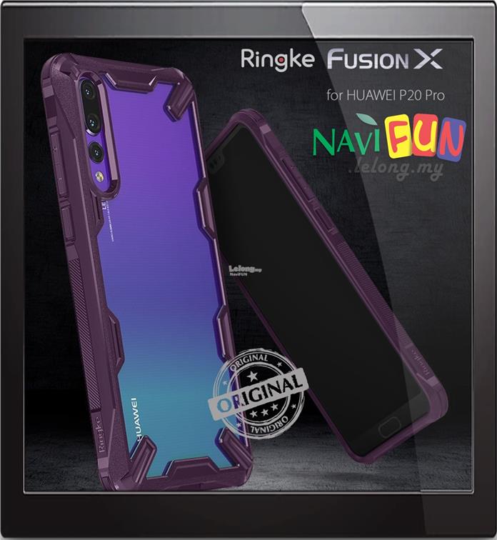 &#9733; Ringke (ORI) FUSION-X Ergonomic Bumper Case P20 | P20 Pro