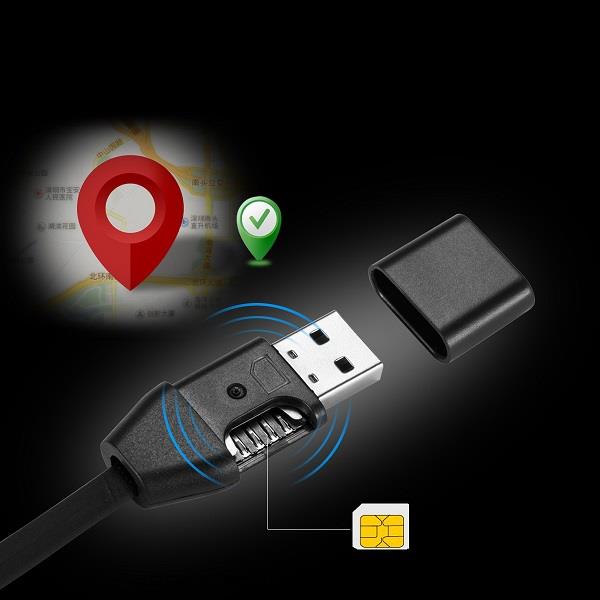 USB Cable GPS Tracker + GSM Bug Wi (end 5/10/2022 146 PM)