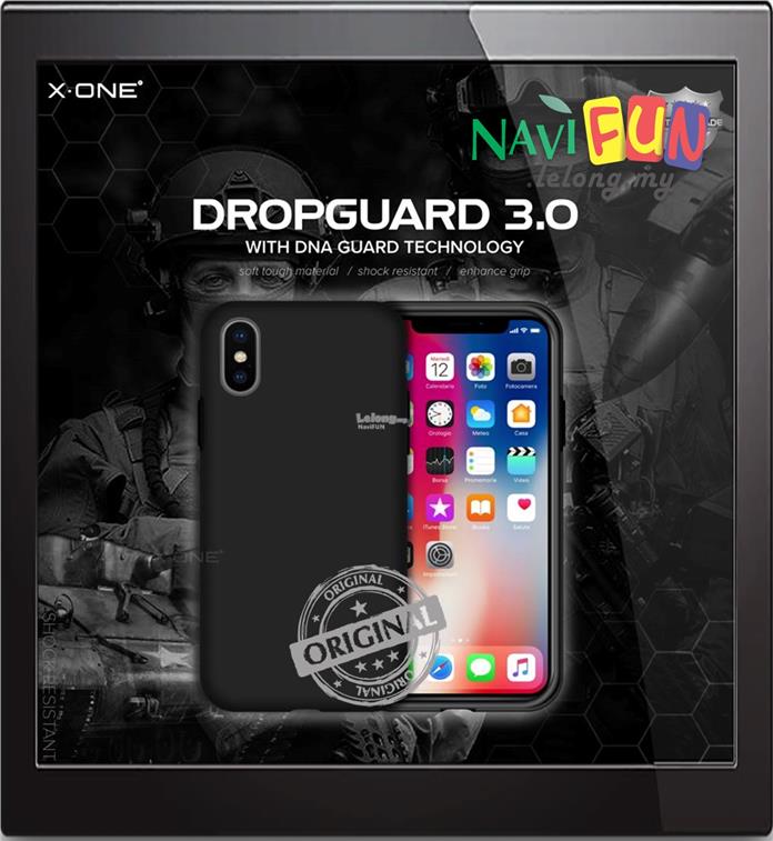 &#9733; X-One® DropGuard 3.0 Drop Tested case for Apple iPhone X / 10