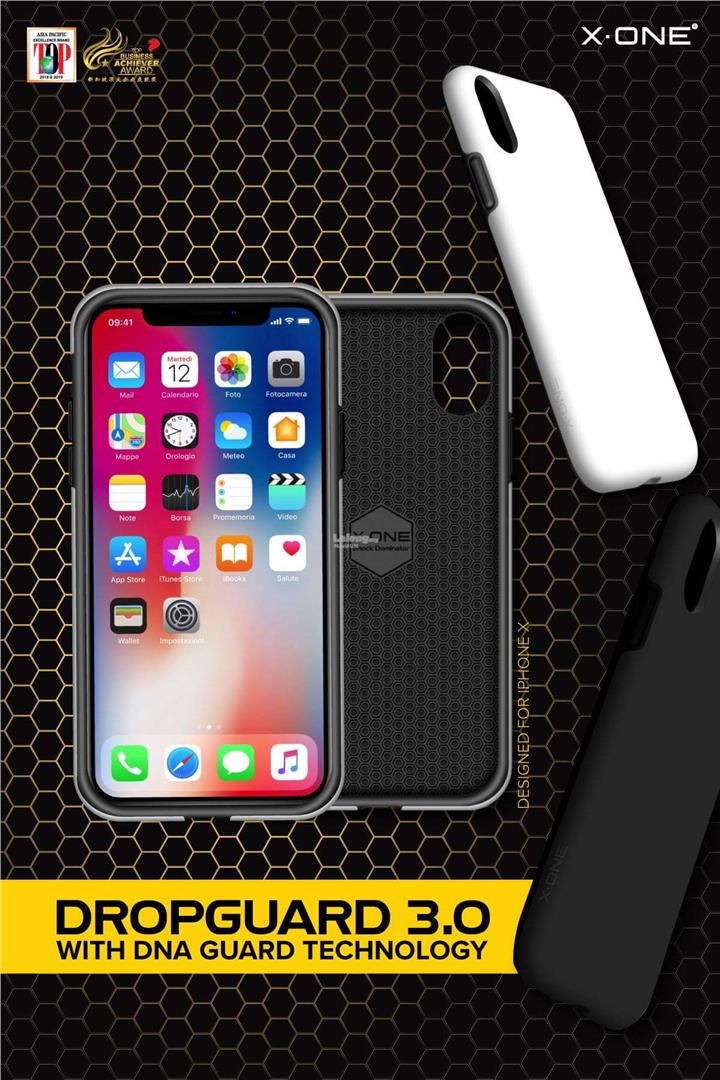 &#9733; X-One® DropGuard 3.0 Drop Tested case for Apple iPhone X / 10