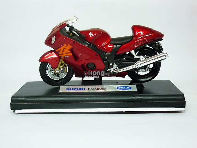 99-07 Suzuki GSX 1300 R Hayabusa (1:18) Diecast Metal Motorbike