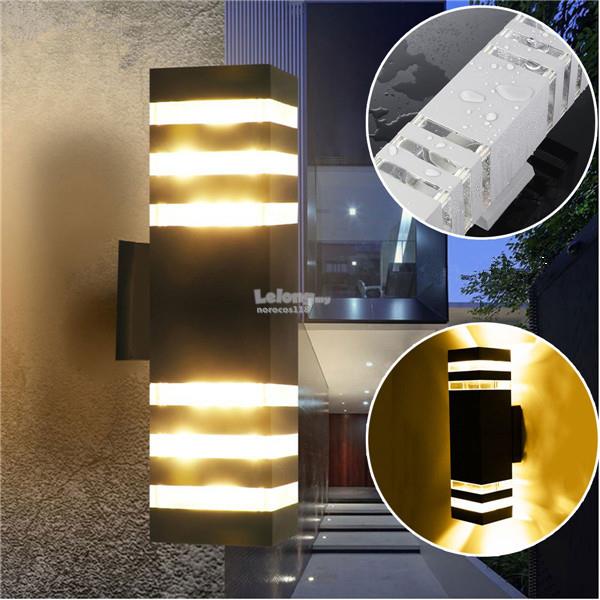 9w Modern Up Down Led Wall Light Out End 2 12 2019 8 15 Pm 9w Modern Up Down Led Wall Light Outdoor Waterproof Fixture Sconce Lam