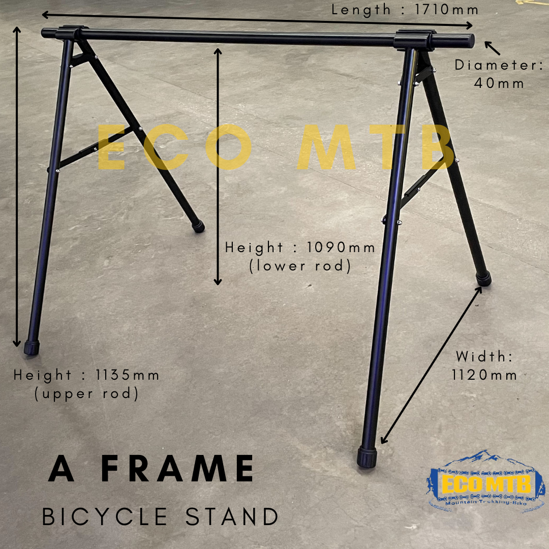 A FRAME BICYCLE STAND (PORTABLE)