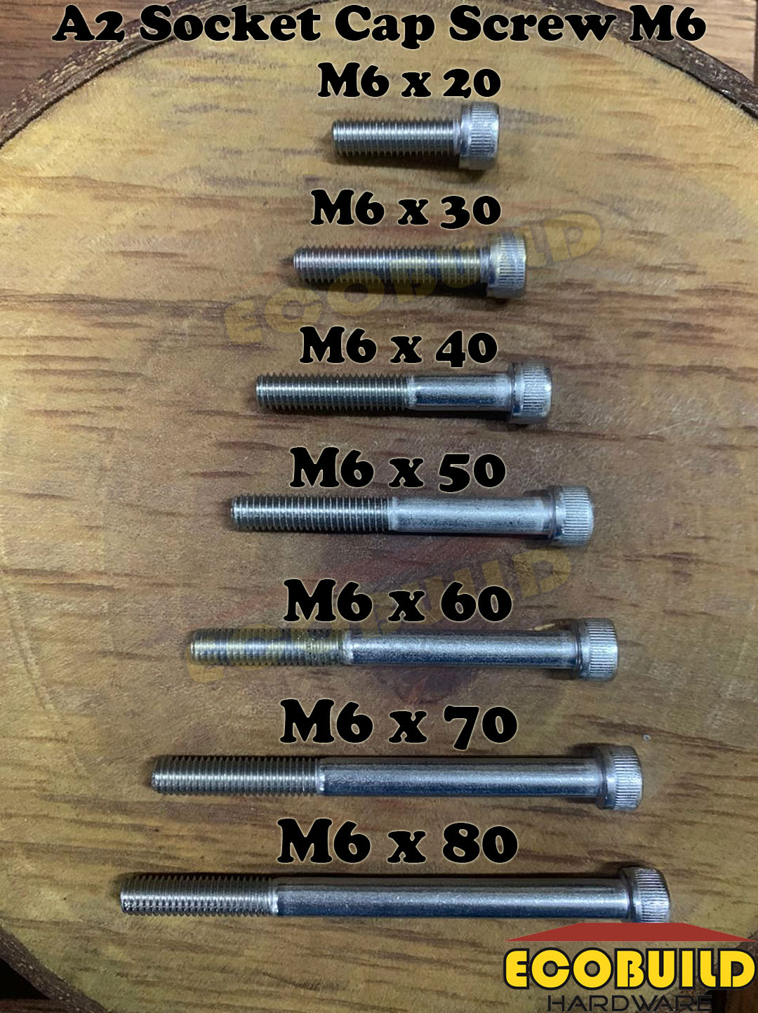 A2 Socket Cap Screw Din 912 M3,M4,M6,M8