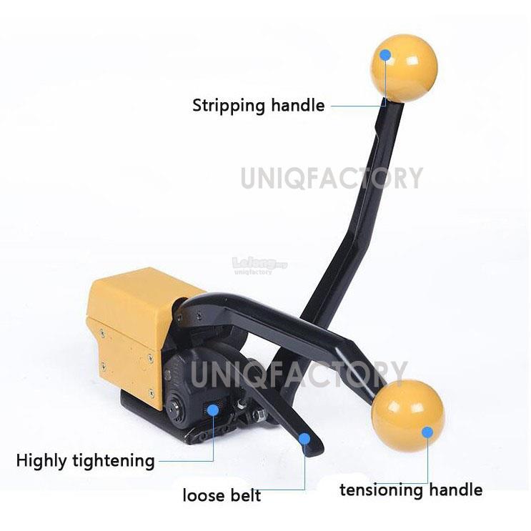 A333 Manual Buckle Free Steel Strap Belt Strapping Packing Machine
