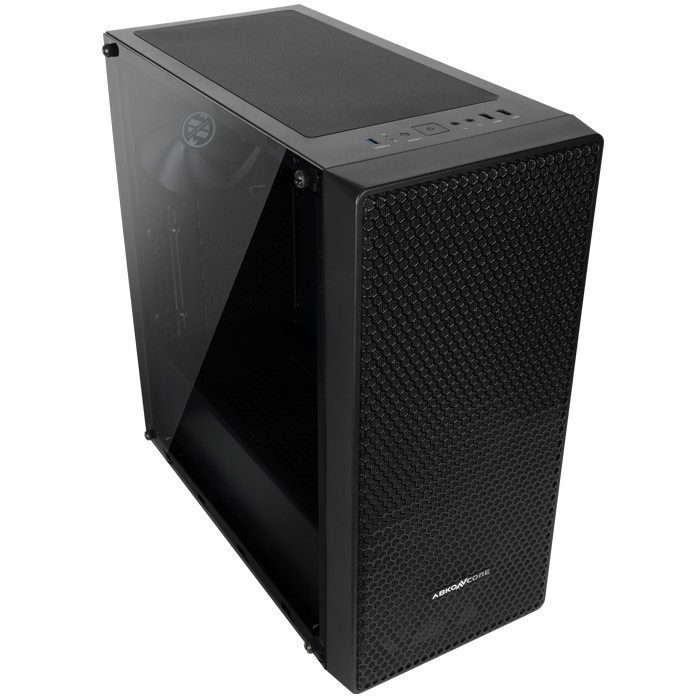 ABKO NCore CRONOS 650 PREMIUM MIDDLE TOWER TUNING CASE WITH 1 BUILT FAN GAMING