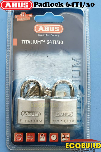 ABUS Padlock Titanium 64TI/30