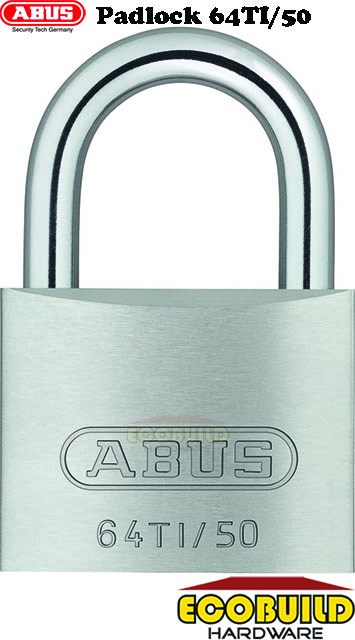 ABUS Padlock Titanium 64TI/50