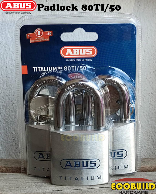 ABUS Padlock Titanium 80TI/50