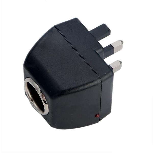 car charger to 3 pin socket