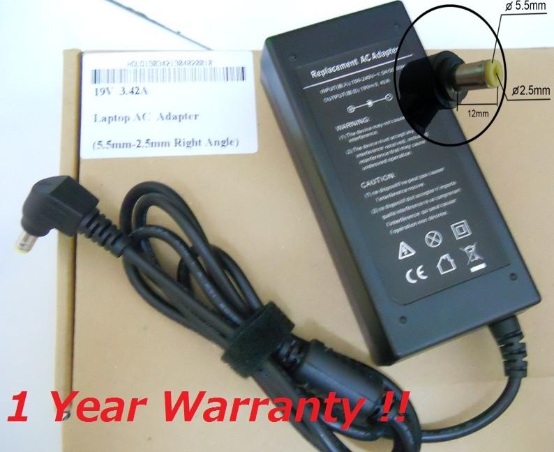 Acer Aspire 2020 Aspire 2420 Aspire 2920 Laptop AC Adapter Charger