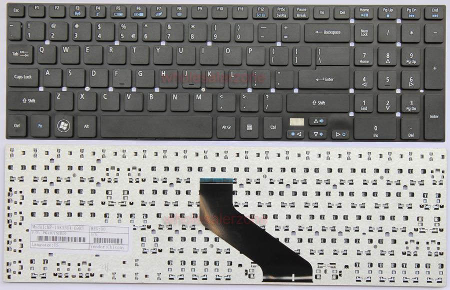 Acer Aspire E5-511 511P 521 521G 551G 571G 571P Laptop Keyboard