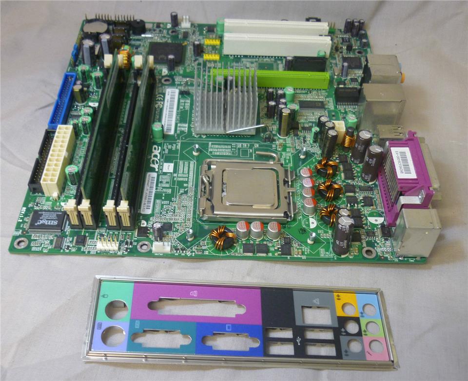 Acer PC 915M08-G-8KS-EX1 Socket 775 Motherboard 