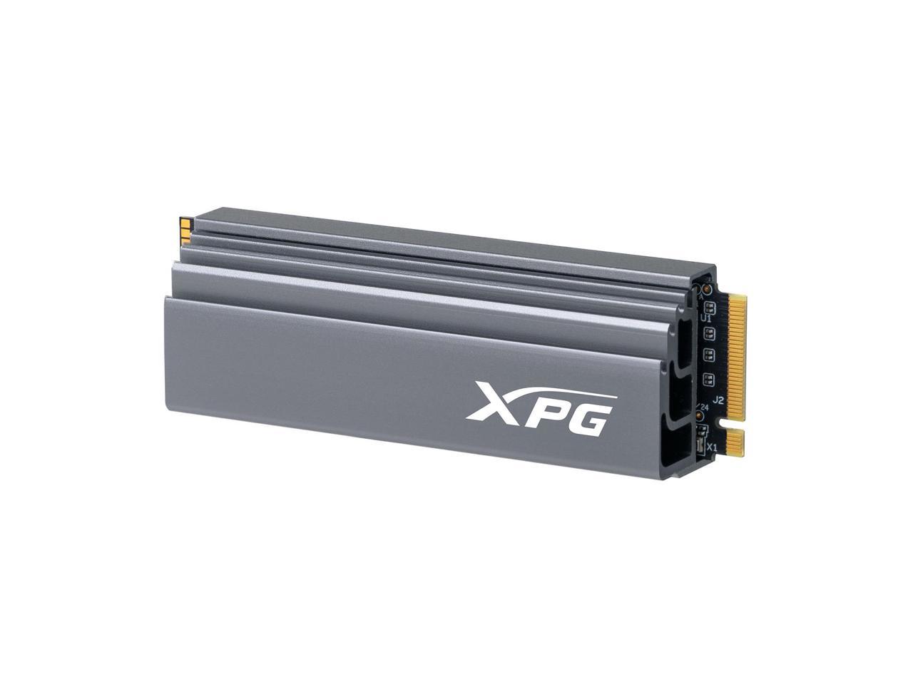ADATA XPG GAMMIX S70 PCIe GEN4x4 M.2 2280 2TB SSD - AGAMMIXS70-2T-C