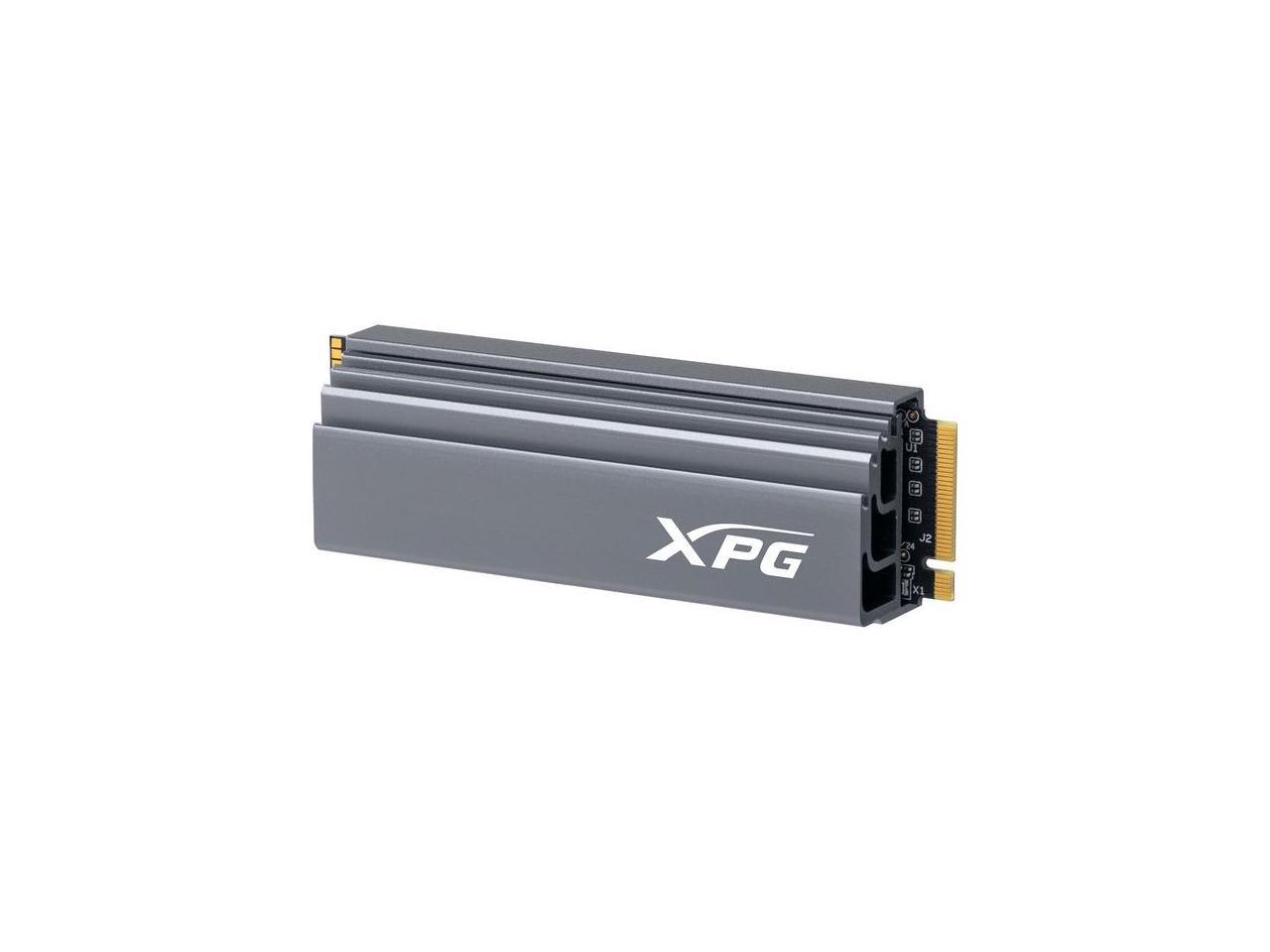 ADATA XPG GAMMIX S70 PCIe GEN4x4 M.2 2280 2TB SSD - AGAMMIXS70-2T-C