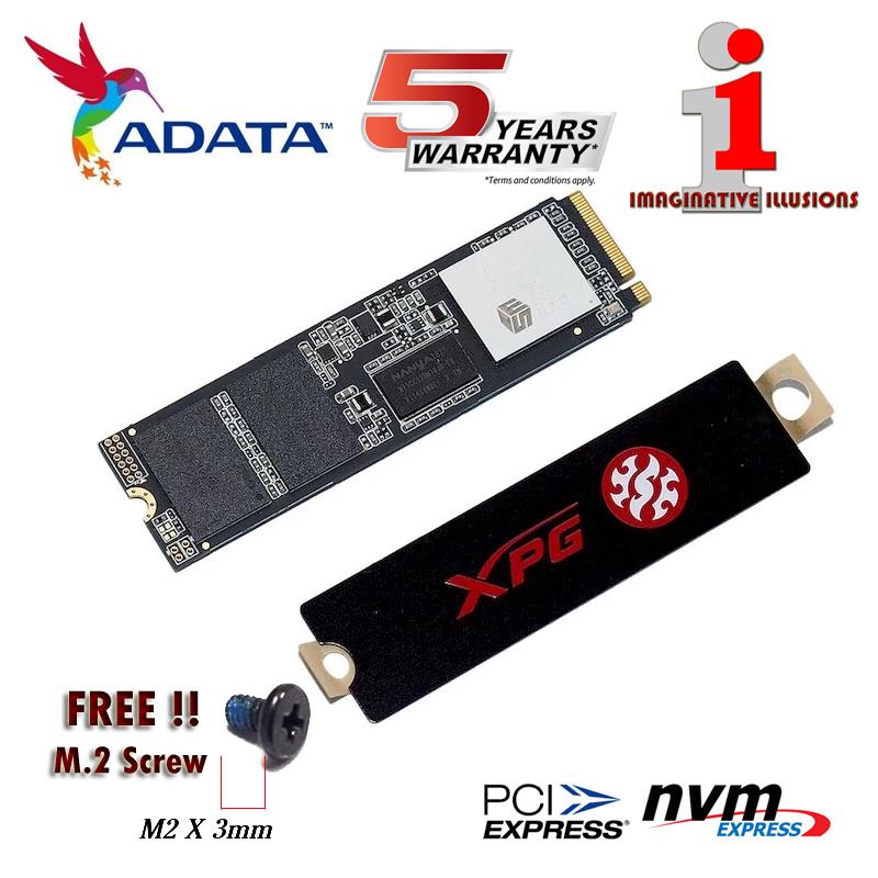ADATA XPG SX8200 PRO 1TB M.2 2280 SSD PCIe NVMe + Heatsink
