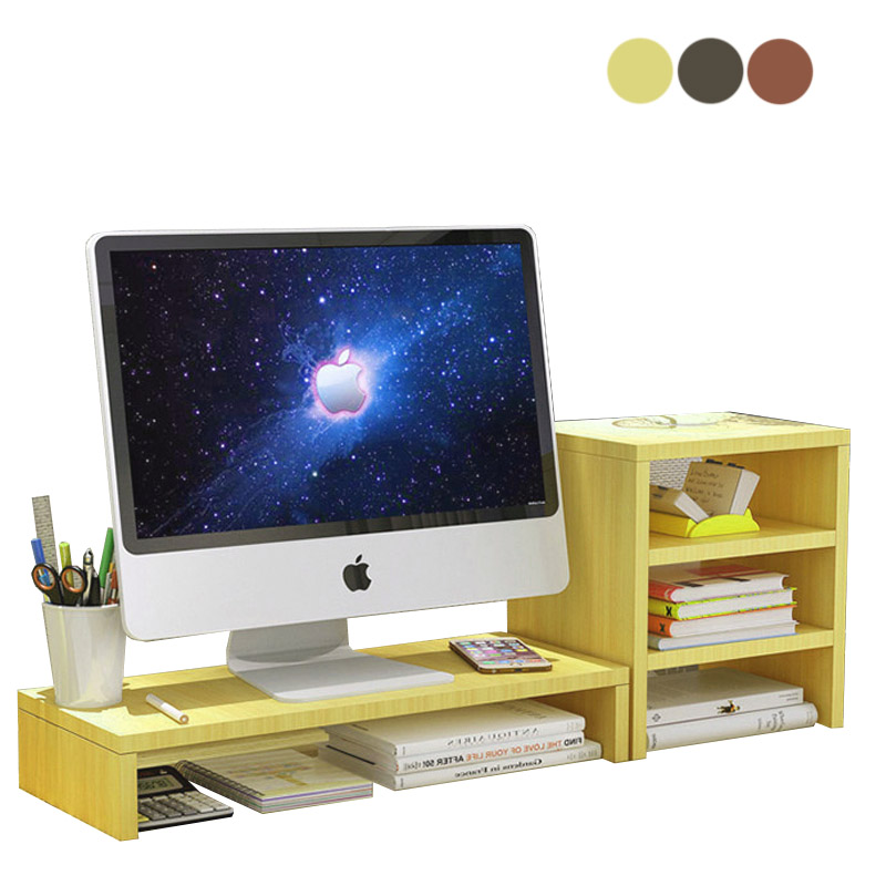 Additional Height Monitor Display 3t End 2 5 2021 12 00 Am Additional Height Monitor Display 3tier Wood Shelf Desk Organizer Rack