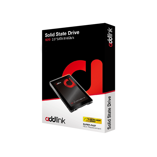 ADDLINK S20 256GB 2.5 SATA III SOLID STATA DRIVE SSD ad256GBS20S3S