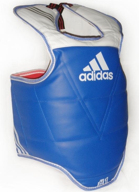 Adidas Taekwondo Karate Silat Body Protector Vest Sparring Reversible
