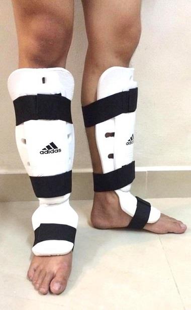 Adidas Taekwondo Karate Silat Kaki Leg Glove Shin Foot Forearm Guard