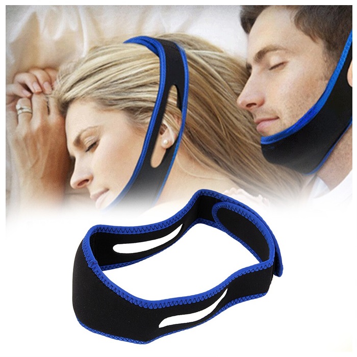 Adjustable Anti Snoring Snore Stopper Chin Strap Comfortable Sleep