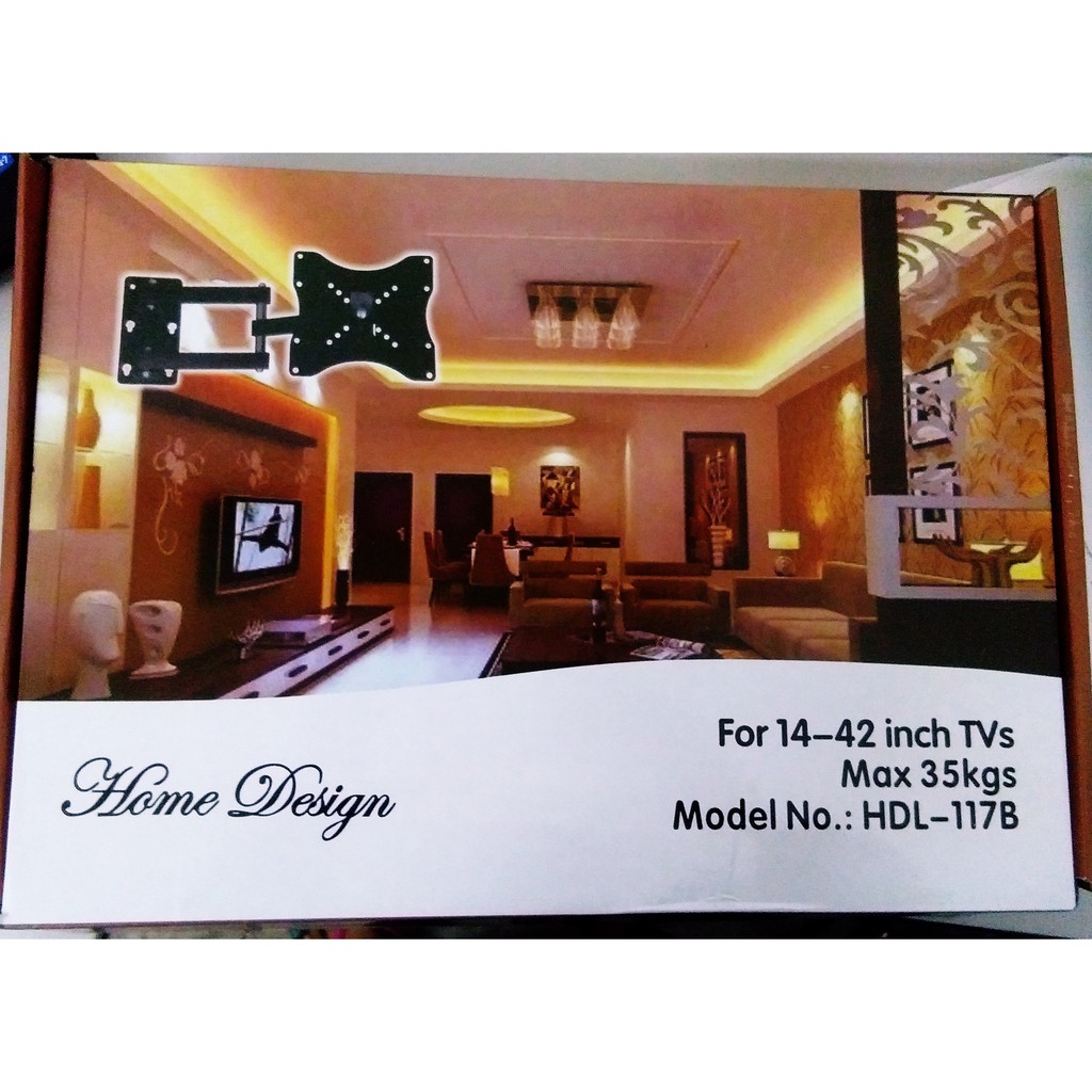 Adjustable Universal 14-42 Inch TVs LED/ Plasma/ LCD Wall Mount