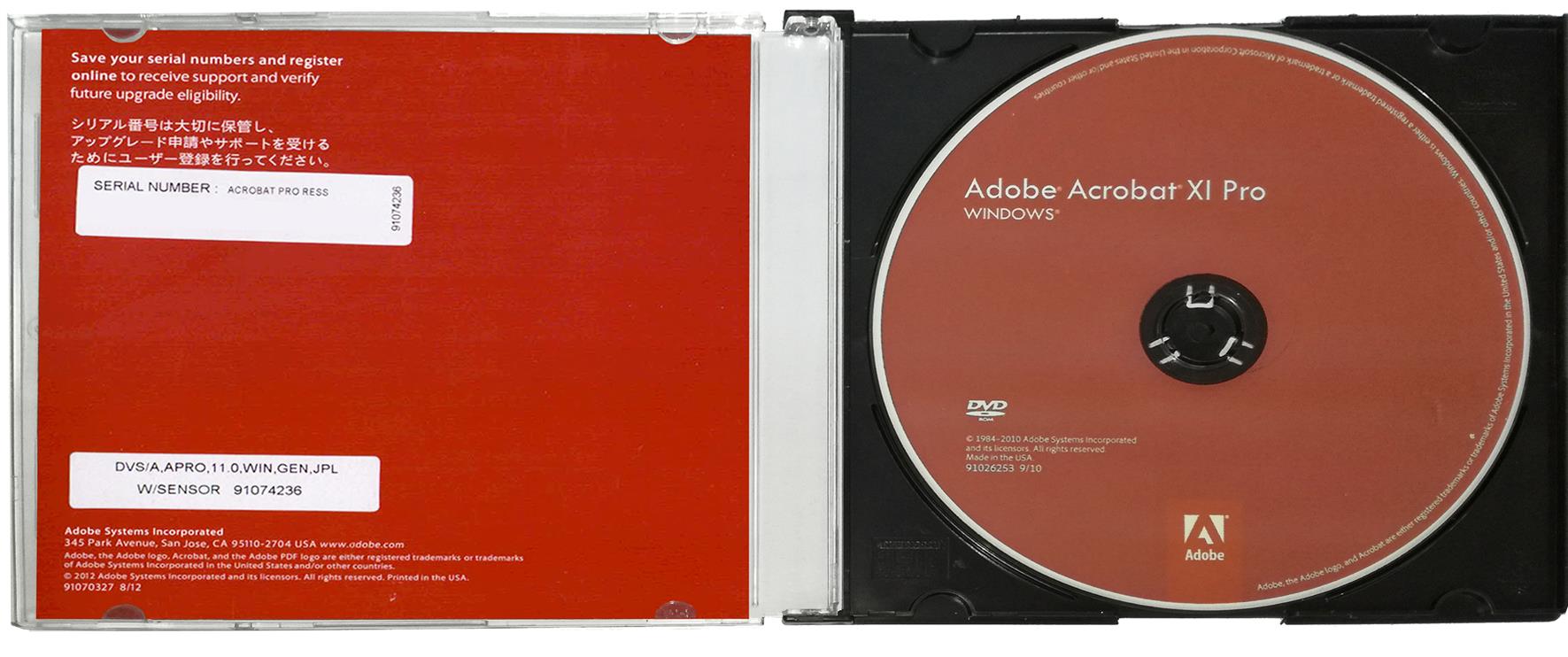 adobe acrobat xi professional