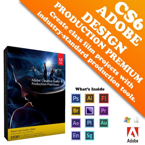 Buy Adobe Creative Suite 6 Production Premium Student and Teacher Edition key