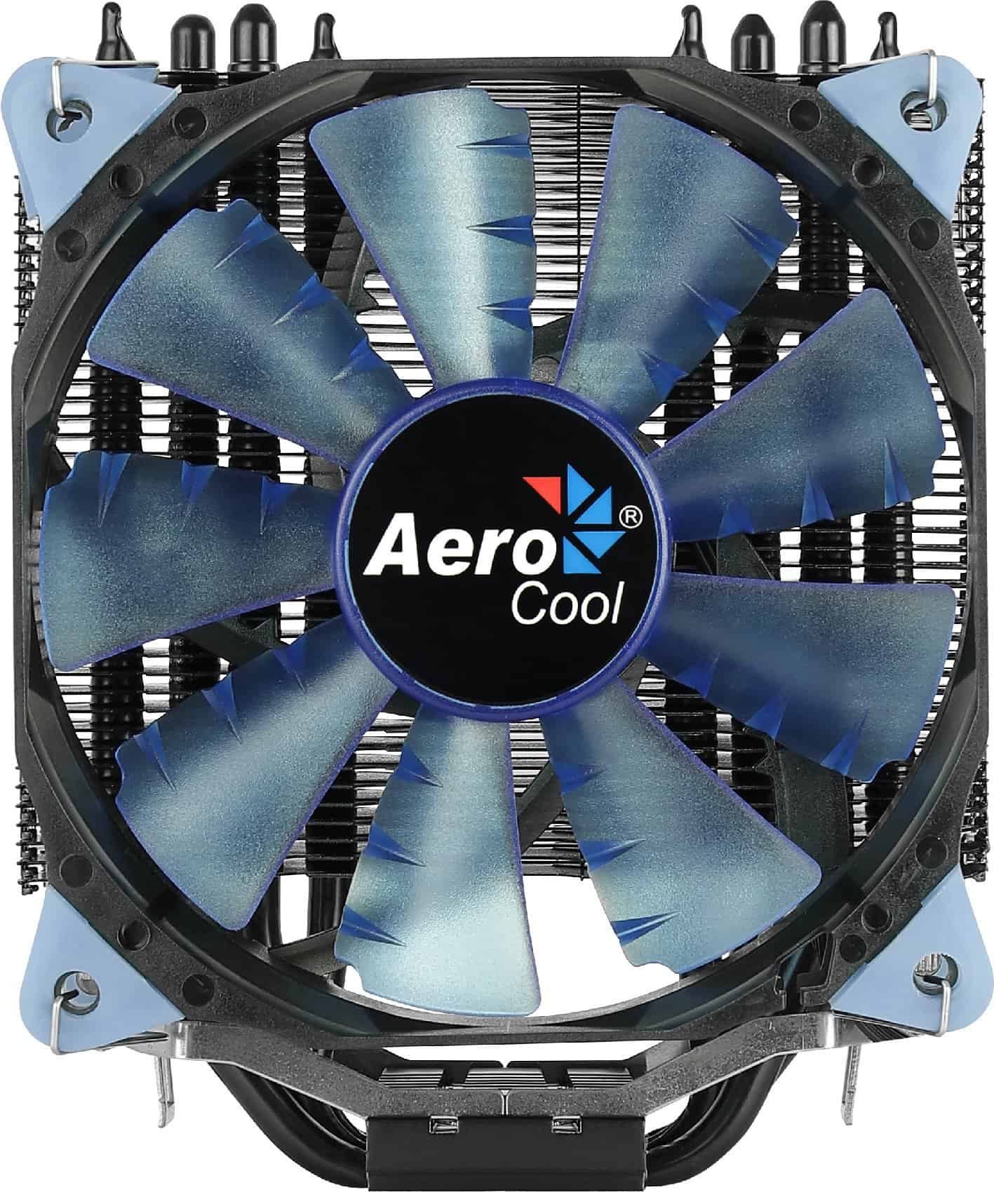 AEROCOOL VERKHO 4 Dark 120mm PWM CPU AIR COOLER - ACTC-NA30430.01