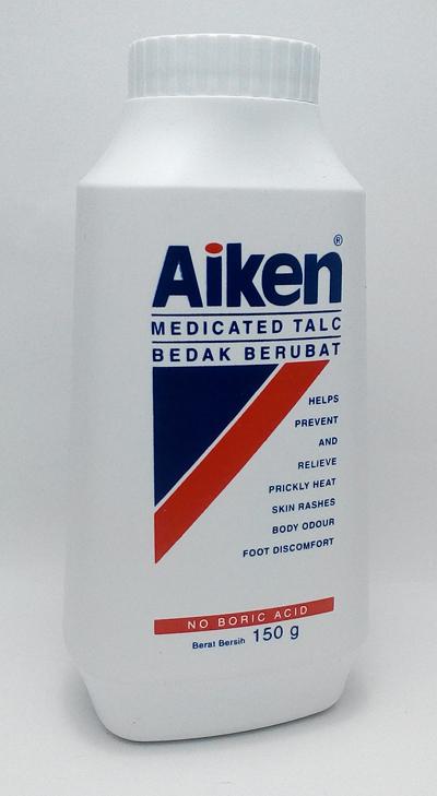 aiken talcum powder